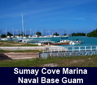 Sumay Cove Marina, Naval Base, Guam.